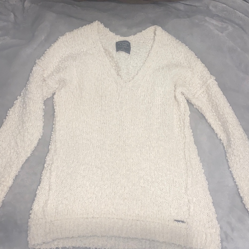 COPY - Abercrombie & Fitch popcorn V-neck Sweater